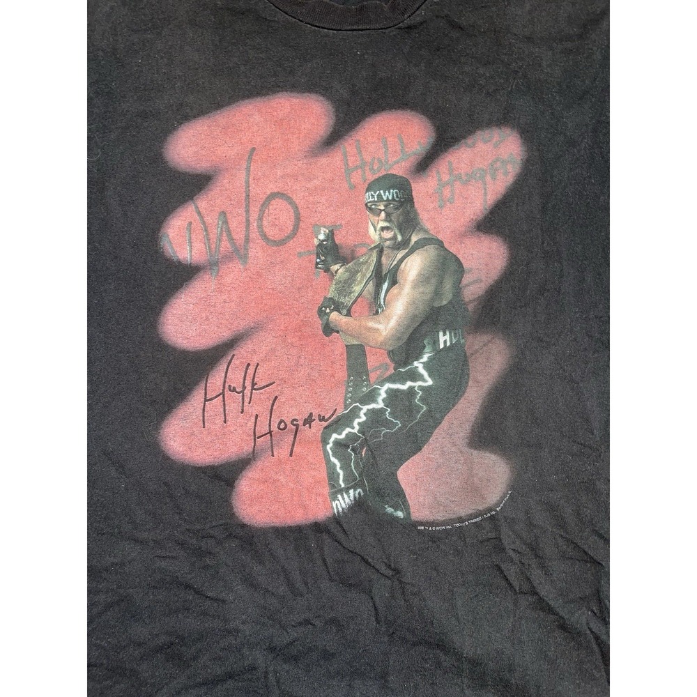 Hollywood Hulk Hogan 1998 WCW nWo Men's XL T-Shirt